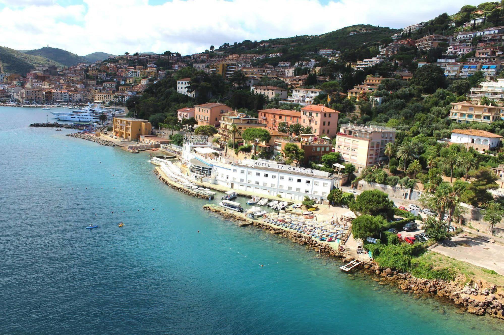 Hotel La Caletta Porto Santo Stefano  Kültér fotó